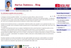 Blog Marius Statescu