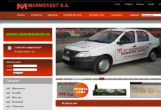 Marmura, granit si mozaic. Magazinul Marmovest.