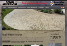 beton amprentat