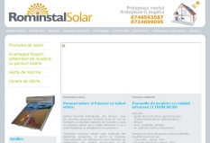 Rominstal Solar - Panouri solare si panouri radiante